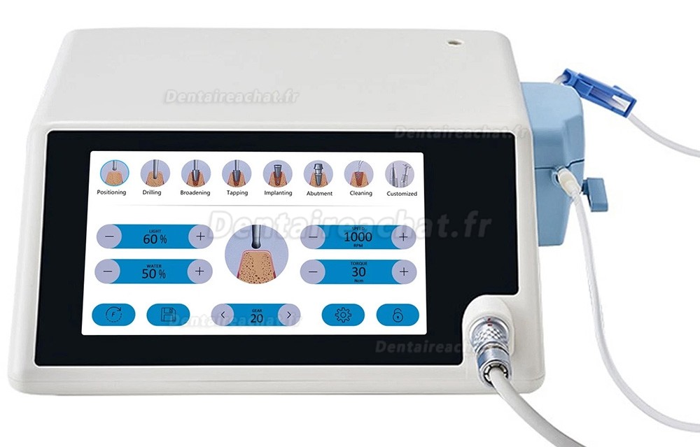 Système d'implant motorisé dentaire PLH-VM1 avec pièce à main contre-angle 20:1